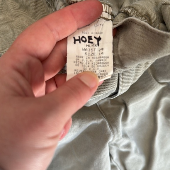 Faded glory pleated khaki junior size 14 - Picture 3 of 6